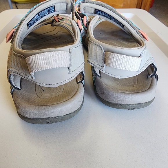 Teva Tirra Taupe Multi Color Comfort Hiking Outdoor Sandals Size 8.5 - Picture 5 of 8